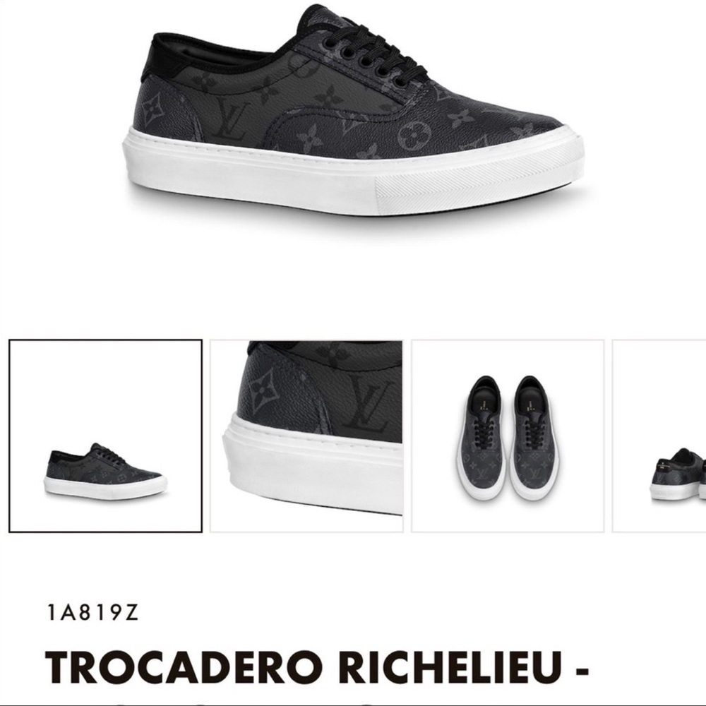 Men’s Louis Vuitton Authentic Trocadero shoes/sneakers